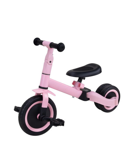 TOPMARK. Τρίκυκλο Ποδήλατο ισορροπίας KAYA 4 σε 1 - Ροζ