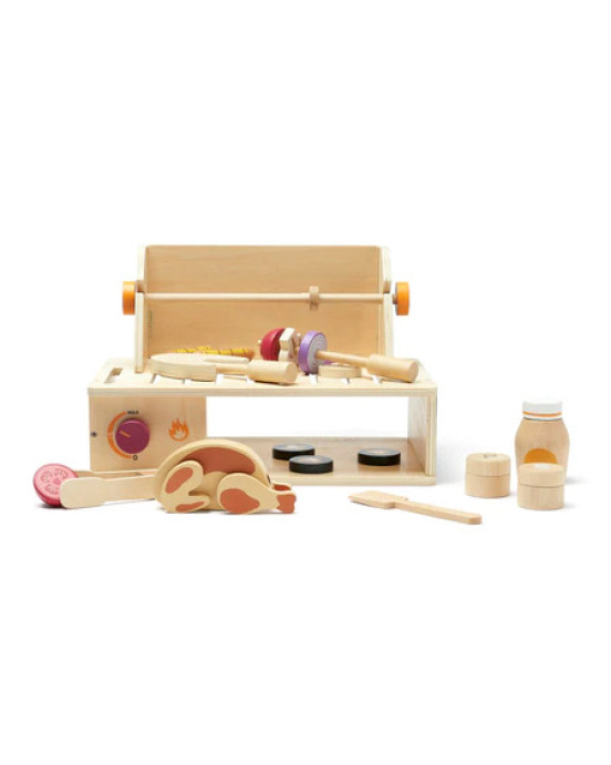 KIDS CONCEPT  Ξύλινη ψησταριά με αξεσουάρ KC1000642