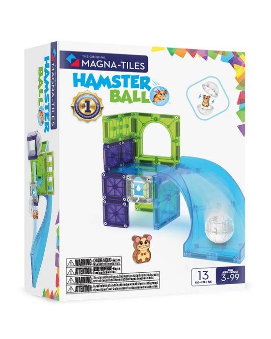 MAGNA-TILES Hamster Ball 13 Τεμάχια – Μαγνητικά Πλακίδια STEM με Μπάλες 252013HB
