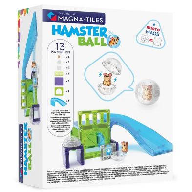 MAGNA-TILES Hamster Ball 13 Τεμάχια – Μαγνητικά Πλακίδια STEM με Μπάλες 252013HB