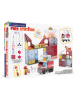 MAGNA-TILES Fire Station 50 Τεμάχια – Μαγνητικά Πλακίδια STEM με Πυροσβεστικό Σταθμό 252050FS