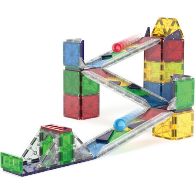MAGNA-TILES Rail Racers Deluxe 90 Τεμάχια – Μαγνητικά Πλακίδια STEM με Ράμπες 251090RR