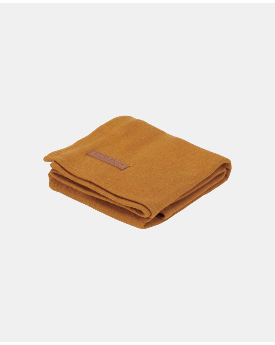LITTLE DUTCH. Πανάκι αγκαλιάς - ύπνου Pure Ochre Spice 120x120εκ.