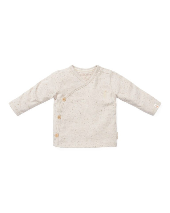 LITTLE DUTCH. Ζακέτα κρουαζέ Nappy Sand – Νο 50