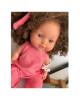 Magic baby Παιδική κούκλα Betty Curly hair με καστανά μαλλιά και πιπίλα-30εκ. MB3012