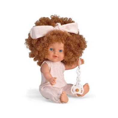 Magic baby Παιδική κούκλα μωρό "MY BABIES Κόκκινα Σγουρά Μαλλιά" MB3009