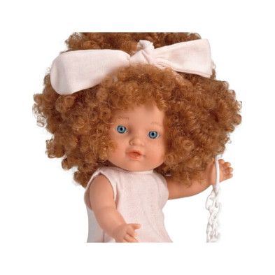 Magic baby Παιδική κούκλα μωρό "MY BABIES Κόκκινα Σγουρά Μαλλιά" MB3009