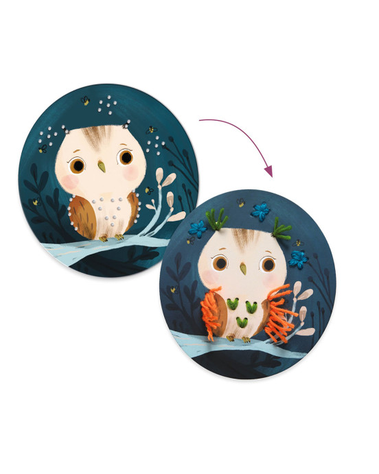 Djeco μαθαίνω να ράβω "Σκιουράκι" 00078