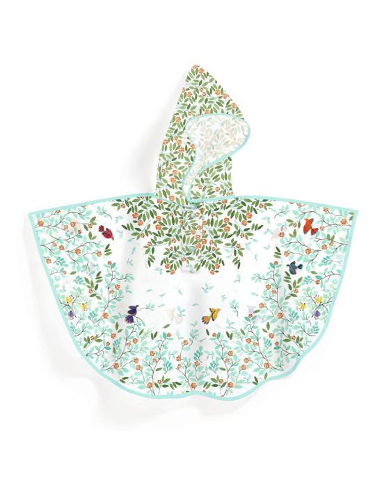 Djeco Αδιάβροχη κάπα "Σπάνια πουλιά" 04681