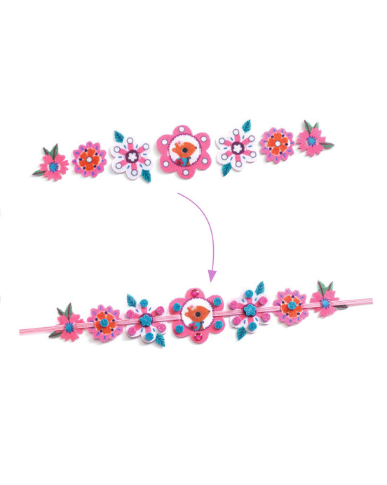 Djeco DIY φτιάχνω και διακοσμώ βραχιόλια φιλίας "Best Friends 07938