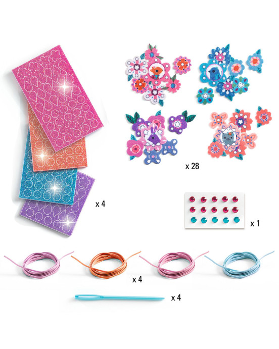 Djeco DIY φτιάχνω και διακοσμώ βραχιόλια φιλίας "Best Friends 07938