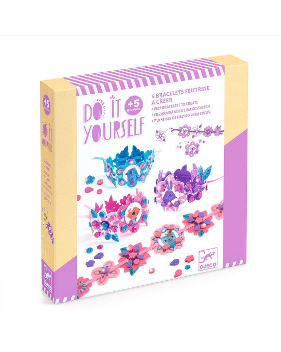 Djeco DIY φτιάχνω και διακοσμώ βραχιόλια φιλίας "Best Friends 07938