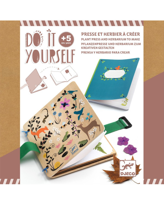 Djeco DIY φτιάχνω Βοτανολόγιο 07973
