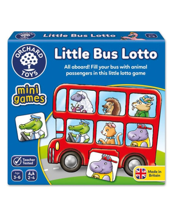 Orchard Toys Little Bus Lotto Mini Game ORCH355