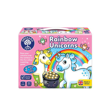 Orchard Toys "Ουράνιο τόξο και μονόκεροι" Board Game Ηλικίες 3-5 ετών ORCH095