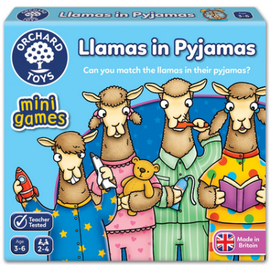 Orchard Toys Llamas in Pyjamas Mini Game ORCH358
