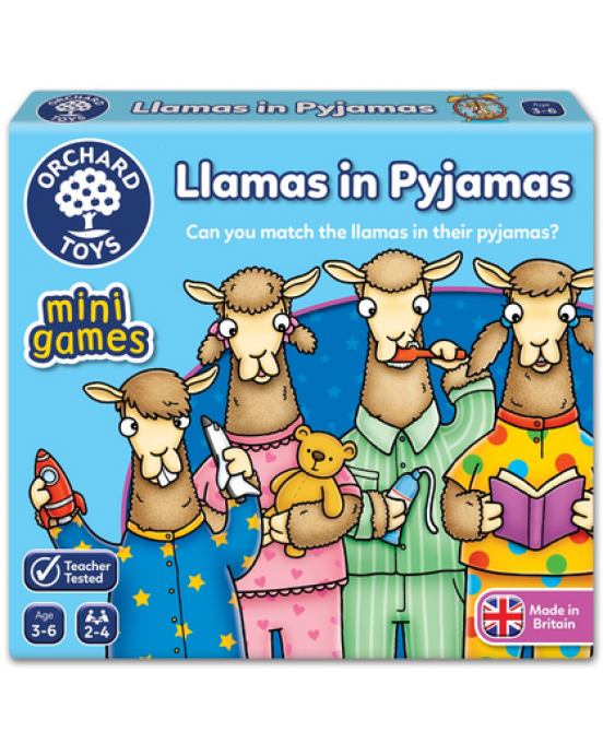 Orchard Toys Llamas in Pyjamas Mini Game ORCH358