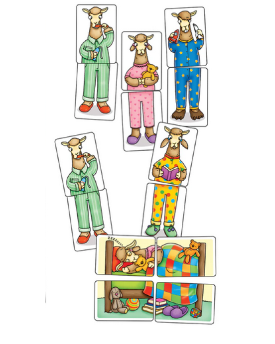 Orchard Toys Llamas in Pyjamas Mini Game ORCH358