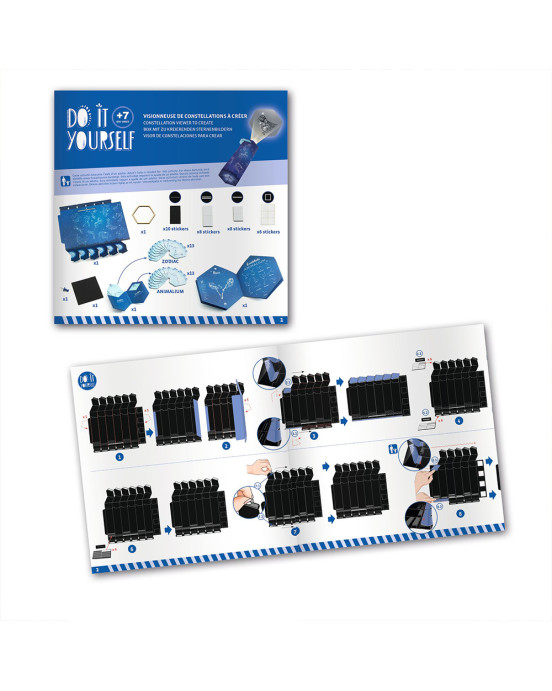Djeco DIY Φτιάχνω προβολέα αστερισμών και ζωδίων 07985