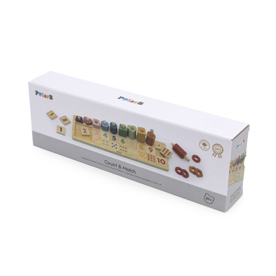 Viga ξύλινο ταμπλό με αριθμούς για αντιστοίχιση 44219