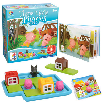 Smartgames επιτραπέζιο Τα τρία γουρουνάκια 151875