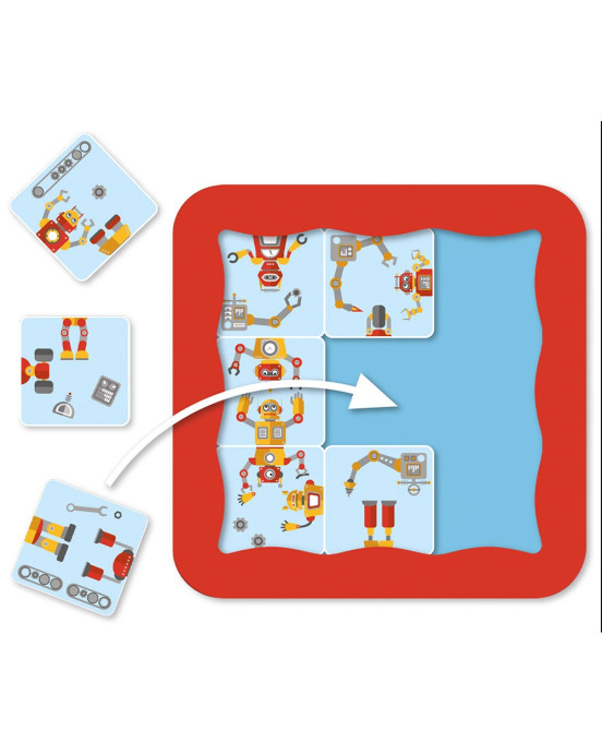Smartgames Επιτραπέζιο Εργοστάσιο Ρομπότ 152406