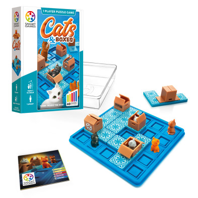 Smartgames επιτραπέζιο Γατάκια - Cats & Boxes 152495