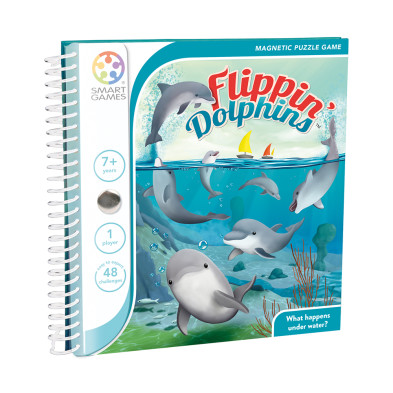 Smartgames επιτραπέζιο μαγνητικό Flippin Dolphins (48 challenges) 152330