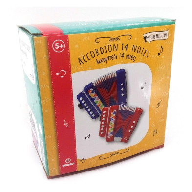 Svoora Ακορντεόν με 7 Πλήκτρα Μπλε 10298