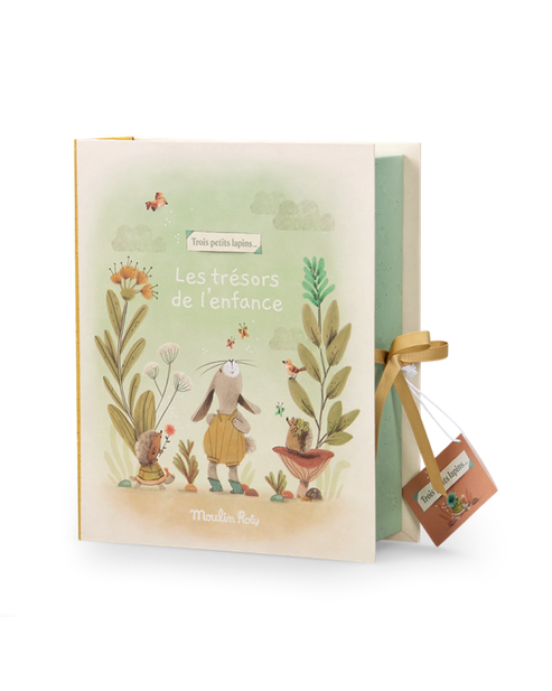 Moulin Roty Κουτί Αναμνηστικών Μωρού Trois petits Lapins 678107 