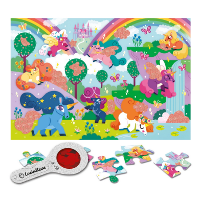 Ludattica Secret Puzzle - Unicorns 24147