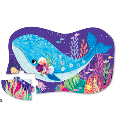 Crocodile Creek Παζλ Whale Wonder BER-1090519