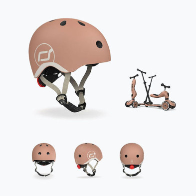 Scoot & Ride Κράνος XXS (45-51cm) Mocha 00826