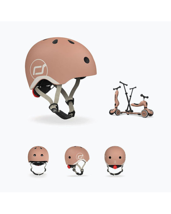 Scoot & Ride Κράνος XXS (45-51cm) Mocha 00826