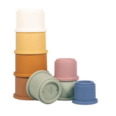 Little Dutch Σετ 8 κουβαδάκια στοίβαξης (Vintage) LD2009243