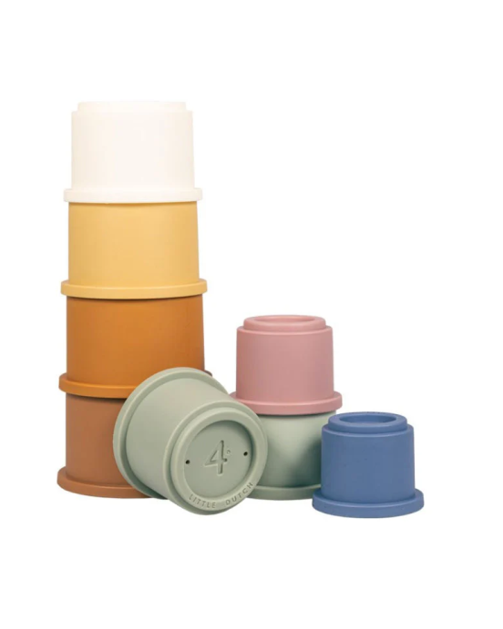 Little Dutch Σετ 8 κουβαδάκια στοίβαξης (Vintage) LD2009243