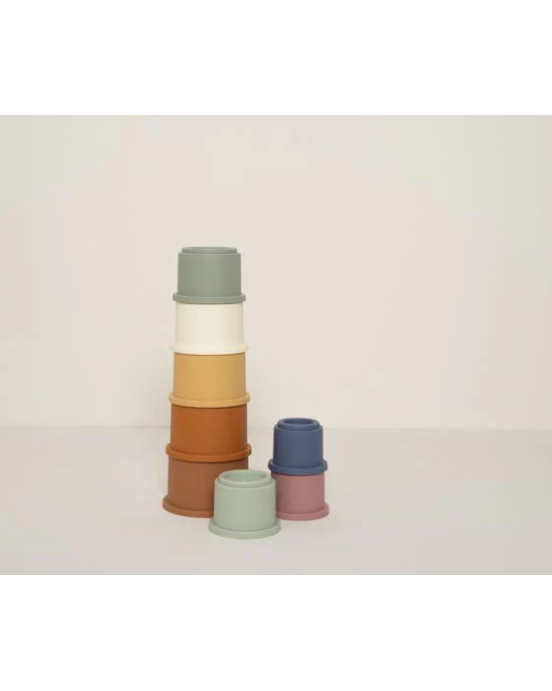 Little Dutch Σετ 8 κουβαδάκια στοίβαξης (Vintage) LD2009243