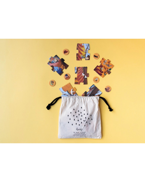 Londji Bear's Forest - 24 pcs Παιχνίδι παρατηρητικότητας LON-PZ585