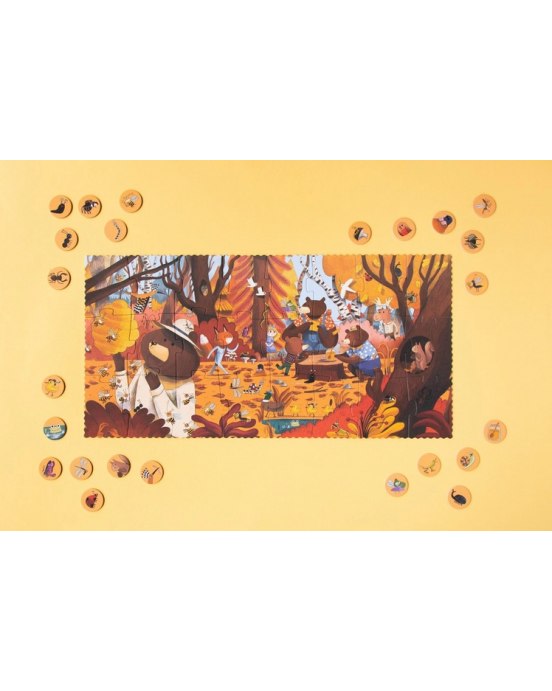 Londji Bear's Forest - 24 pcs Παιχνίδι παρατηρητικότητας LON-PZ585