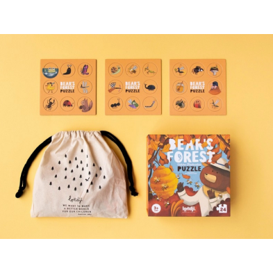 Londji Bear's Forest - 24 pcs Παιχνίδι παρατηρητικότητας LON-PZ585