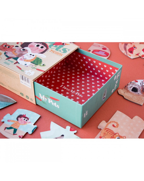 Londji I Love My Pets - 21 pcs   LON-PZ003