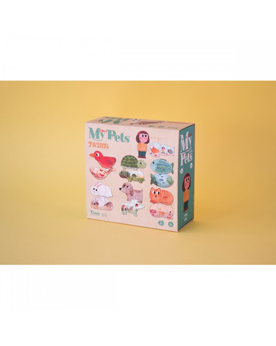 Londji I Love My Pets - 21 pcs   LON-PZ003