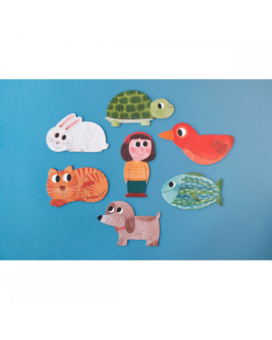 Londji I Love My Pets - 21 pcs   LON-PZ003