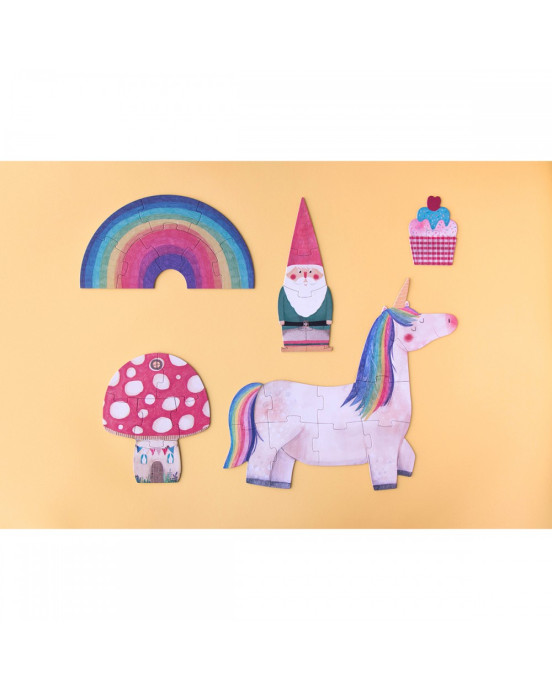 Londji My Unicorn - 2+4+6+8+10 pcs   LON-PZ572