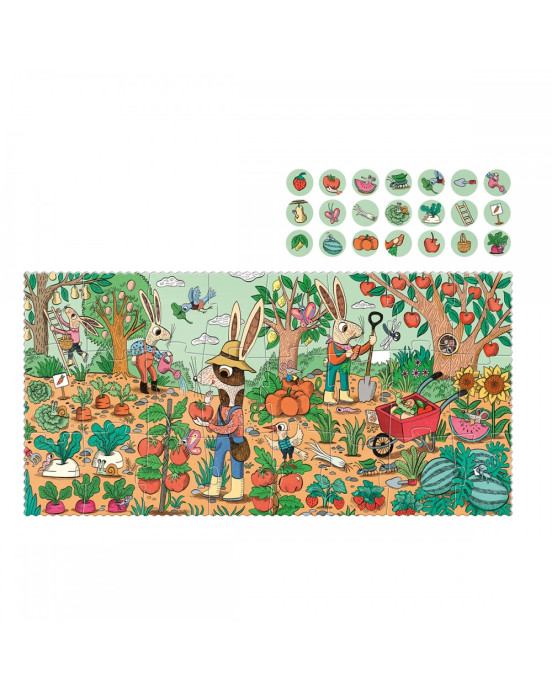 Londji Ο κήπος του Λαγού - Παζλ παρατηρητικότητας  LON-PZ568