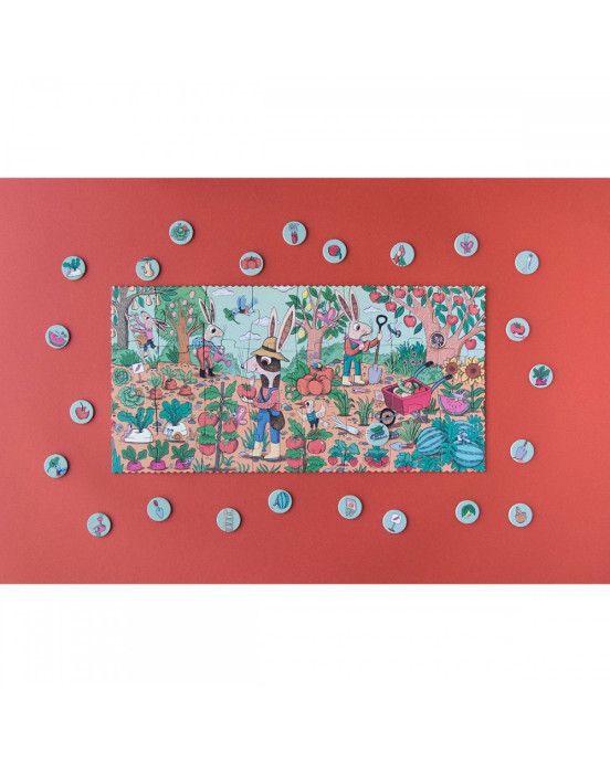 Londji Ο κήπος του Λαγού - Παζλ παρατηρητικότητας  LON-PZ568