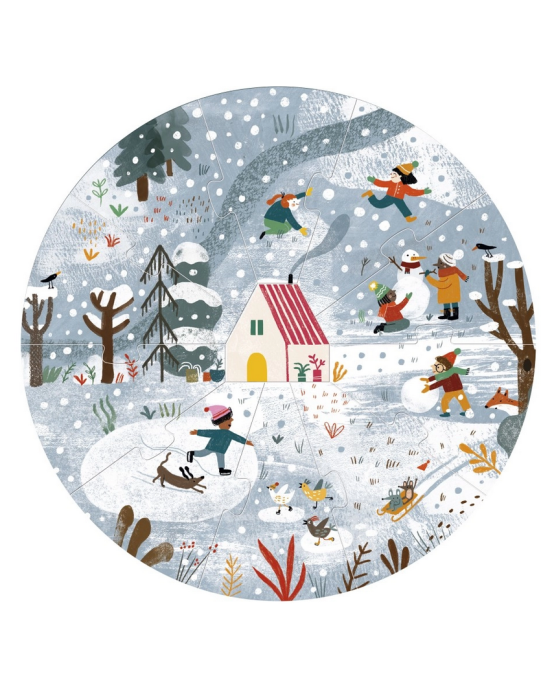 Londji A Home for Nature - 4 x 10 pcs - Four Seasons Puzzle LON-PZ587