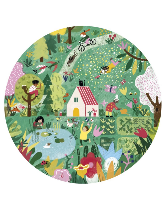 Londji A Home for Nature - 4 x 10 pcs - Four Seasons Puzzle LON-PZ587