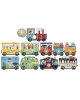 Londji My Little Train - 10 x 3 pcs   LON-PZ588