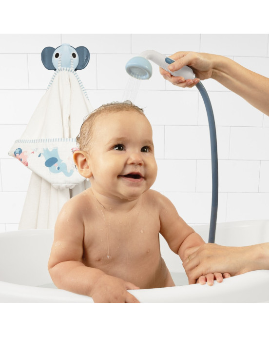 Yookidoo Elephant Baby Shower Bath Set - Blue YKD-40229